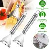 2Pcs Stainless Steel Corn Cob Peelers