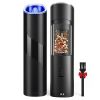 Electric Salt and Pepper Grinder Automatic Gravity Sensor Adjustable Coarseness One Hand Easy Operation