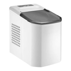 Electric Countertop Ice Maker with Ice Scoop And Basket