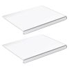 Clear Non-Slip Acrylic Kitchen Cutting Board with Counter Lip