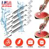 5Pcs 2 in 1 Stainless Steel Watermelon Slicer/Fork