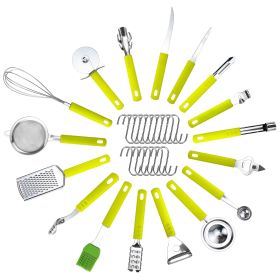 34 Pcs Stainless Steel Utensils Set