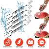 5Pcs 2 in 1 Stainless Steel Watermelon Slicer/Fork