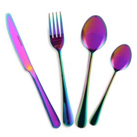 4-Piece Steel Stainless Silverware Flatware Set