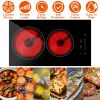 Dual Induction Burners Electric Stove Cooktop with Timer Setting