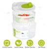 3L/0.8Gal Salad Spinner Fruit Vegetable Washer Dryer with Lid