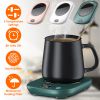 USB Electric Coffee Mug Warmer with 3 Temperature Setting and Auto Shut off