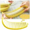 1pc Creative Banana Slicer Fruit Salad Divider Kitchen Gadgets