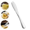 3 In 1 Stainless Steel Butter Spreader Knife Butter Curler Spreader Butter Knife Multifunction 3 In 1 Stainless Steel Butter Cutter Knife Cream Knife