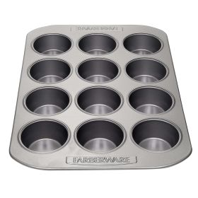 Farberware 4 Piece Nonstick Bakeware Set, Gray