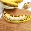 1pc Creative Banana Slicer Fruit Salad Divider Kitchen Gadgets