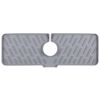 1pc Silicone Kitchen Sink Faucet Splash Guard Draining Pad Behind Faucet Drying Mat For Countertop