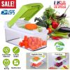 Stainless Steel Food Chopper Set w/3 Blades