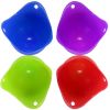 4 Pack Egg Poaching Silicone Cups