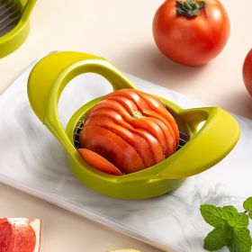 1 pc Best Utensils Tomato Slicer Lemon Cutter Fruits & Vegetable Tools Kitchen Cutting Aid Gadgets Tool (Items: Tomato Slicer)